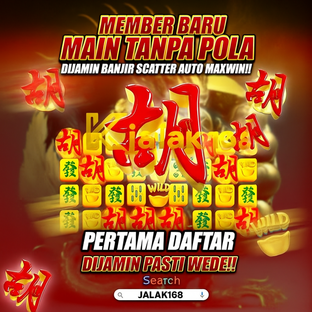 JALAK168 - Tempat Bermain Game Slot Resmi Penghasil Cuan Asli